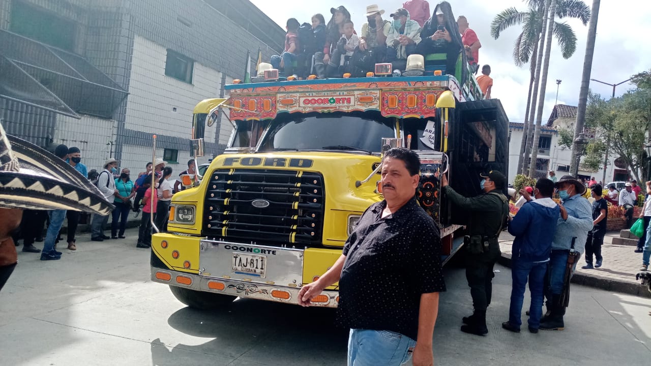 Retorno de campesinos desplazados en Ituango, Antioquia.