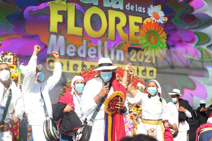 Referencia Desfile de Silleteros 2021.