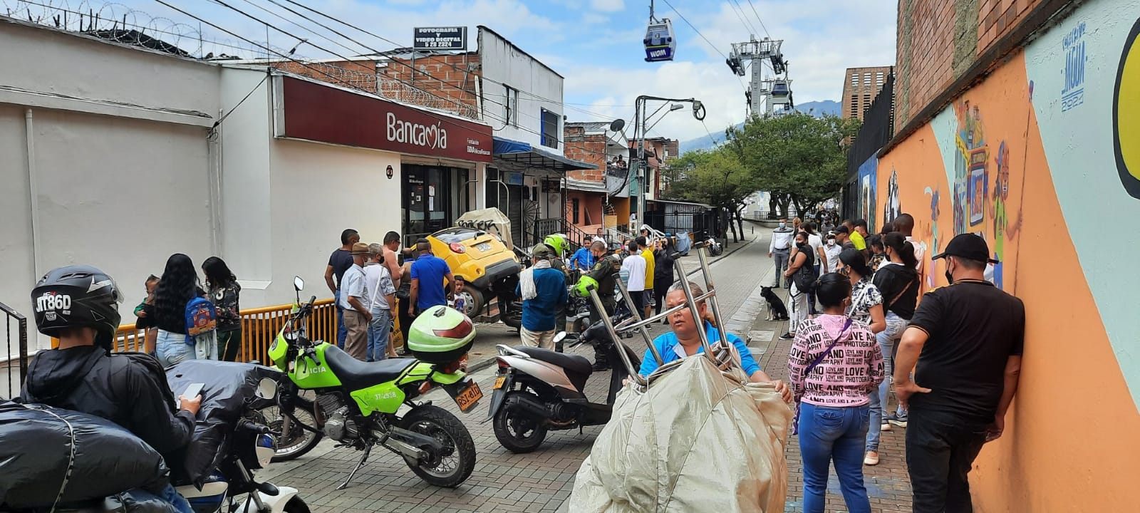 Los hechos se presentaron en el barrio Santo Domingo, en el nororiente de Medellín.