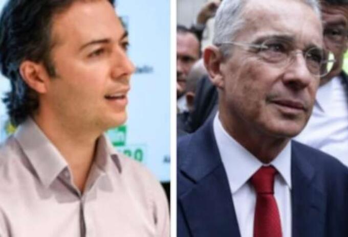 Uribe arremetió de nuevo contra el alcalde de Medellín y lo trató de "mentiroso y corrupto"