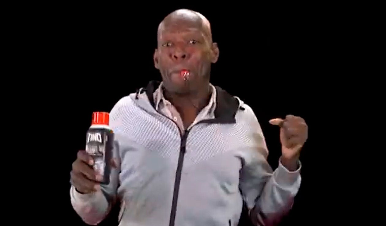 Tino Asprilla bebida energizante