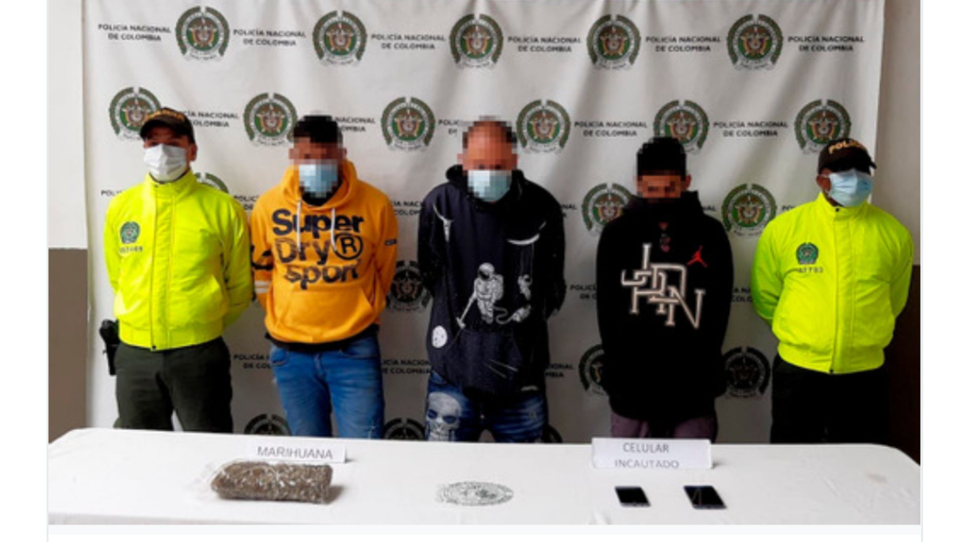 Entre los capturados se encuentran cabecillas y coordinadores.