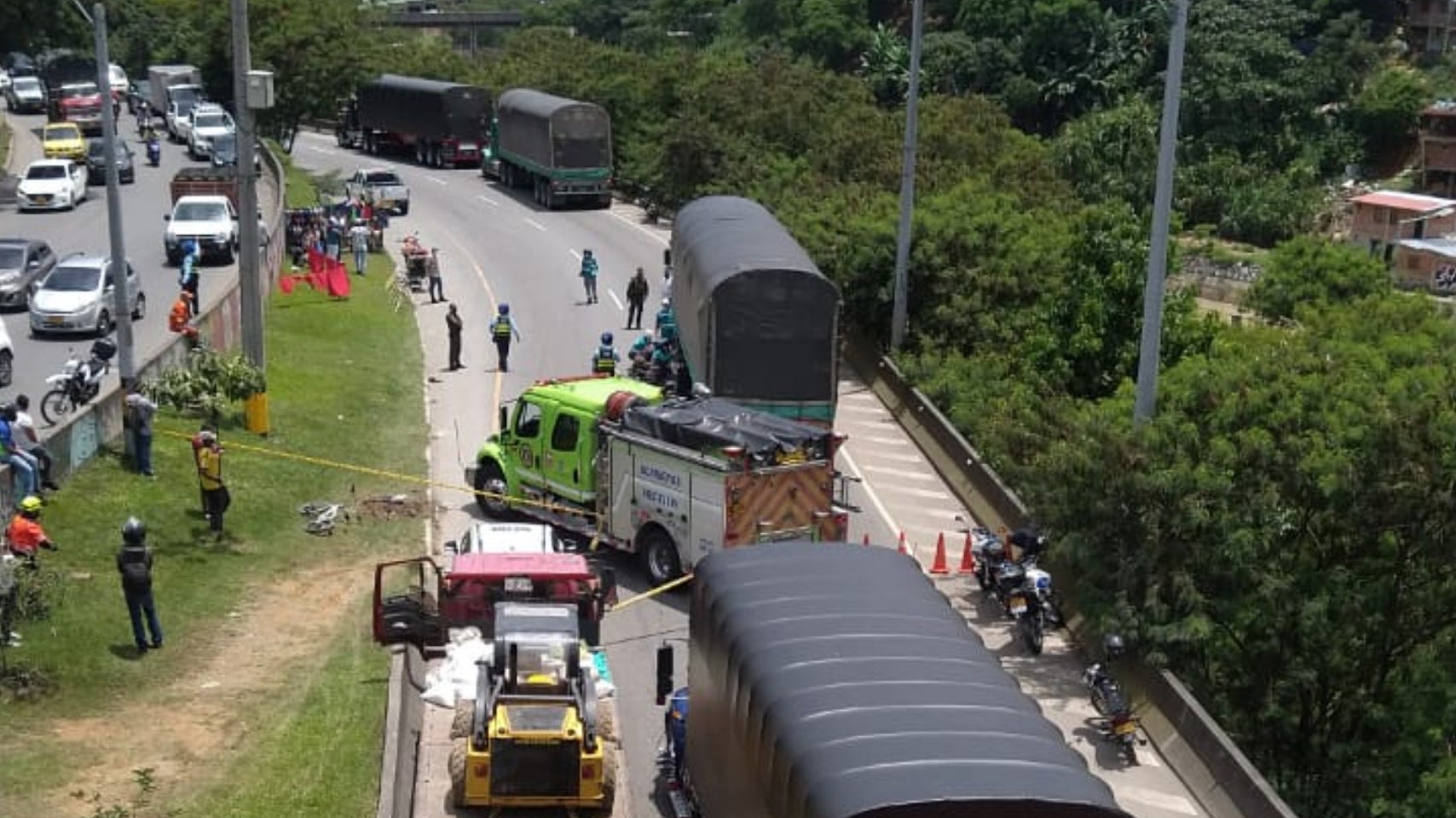 La víctima fue trasladada a un centro asistencial de la capital antioqueña.