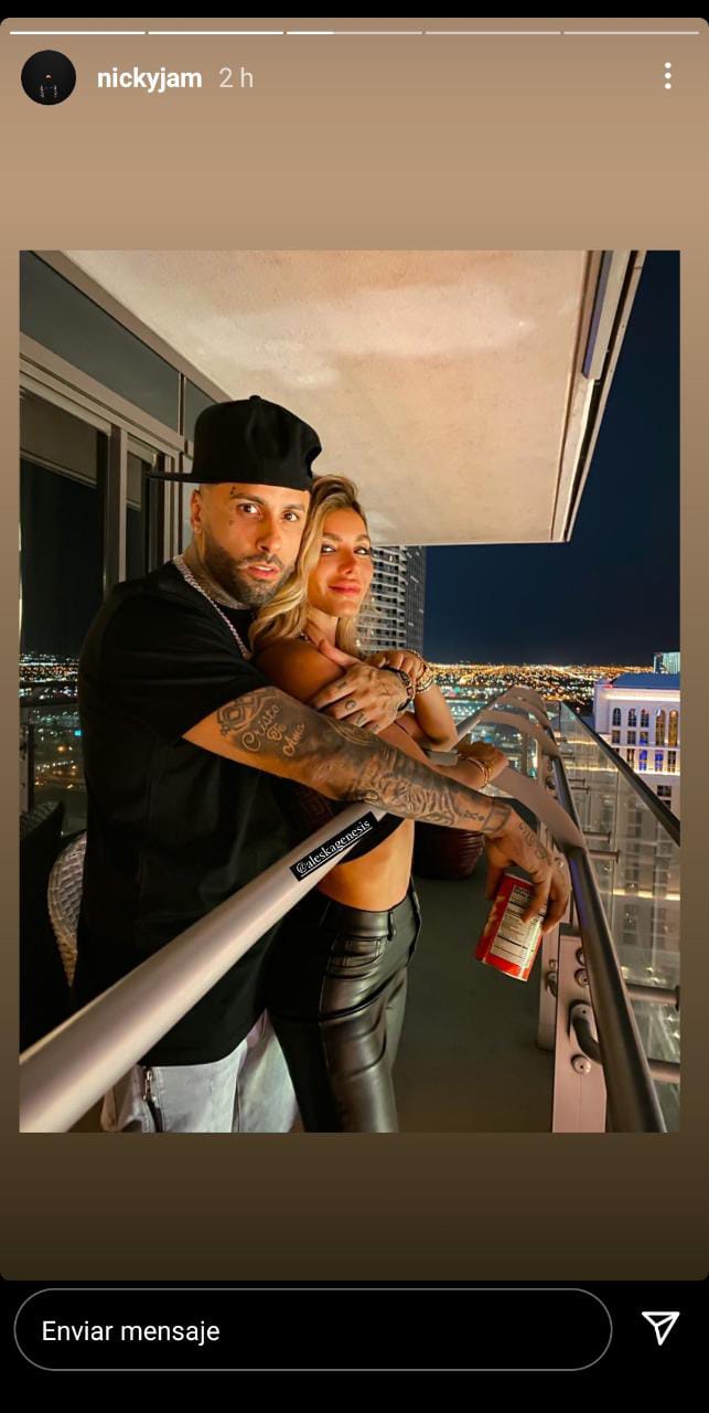 Nicky Jam y Aleska Genesis