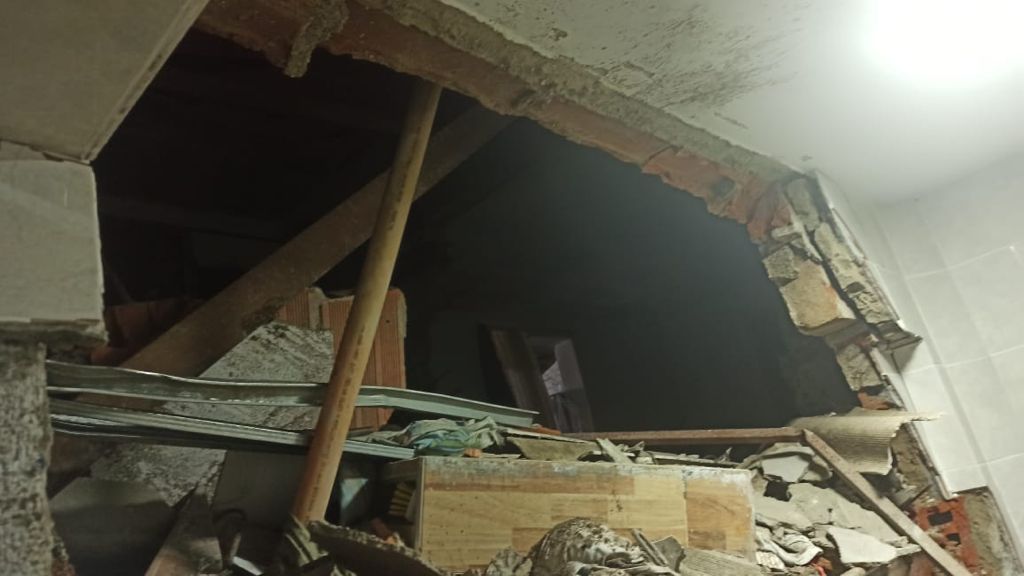 Terrible explosión de cilindro dejó siete heridos en El Pedregal