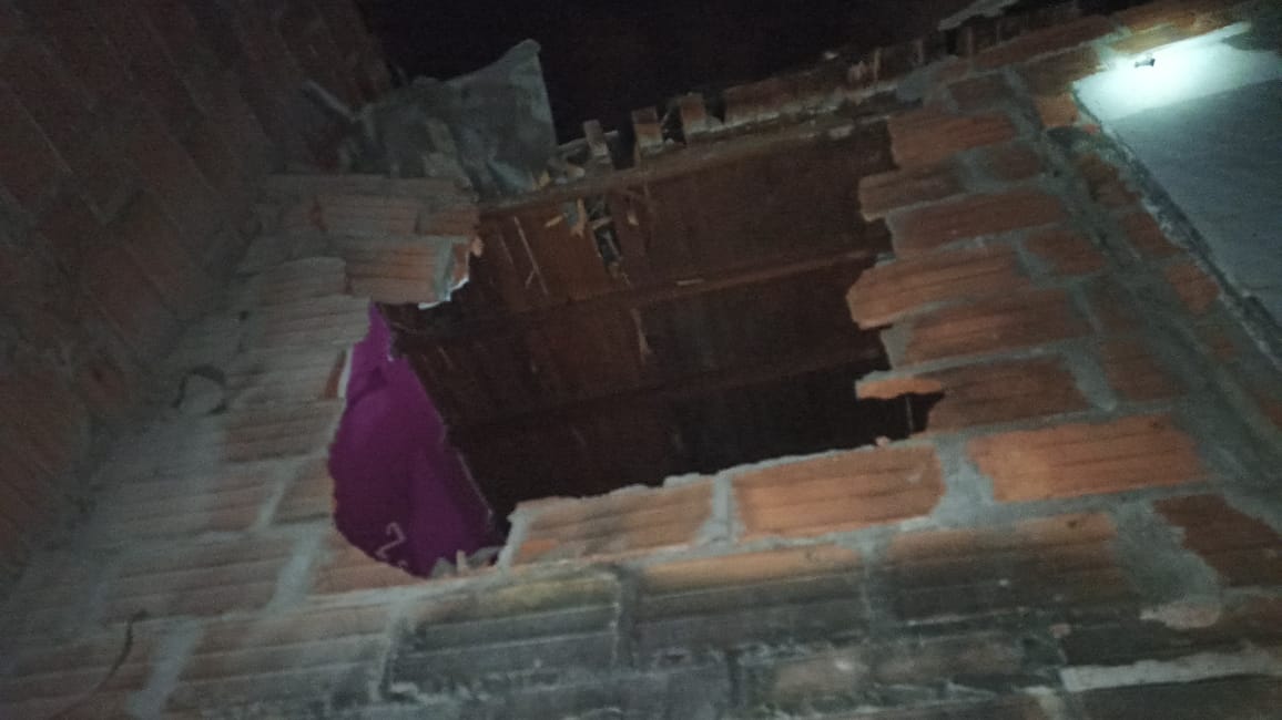 Terrible explosión de cilindro dejó siete heridos en El Pedregal