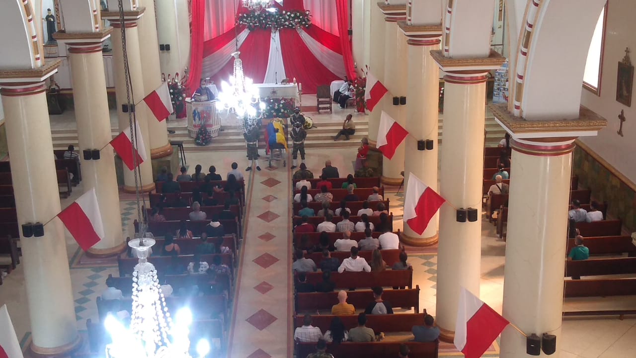 Exequias del sargento segundo, Luis Argiro Durango Mazo.