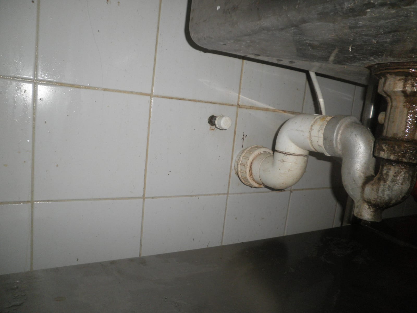 Así estaban las instalaciones de almacenamiento y preparación de alimentos.