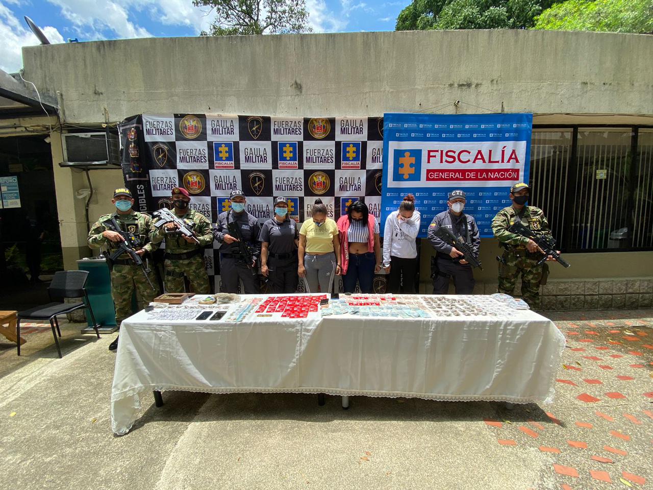Capturados en Antioquia.