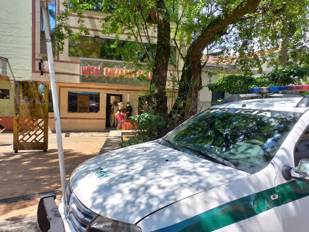 Sangrienta muerte en un hotel del centro de Medellín