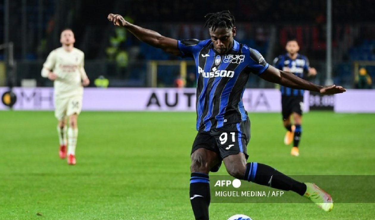 Duván Zapata, Atalanta vs Milán
