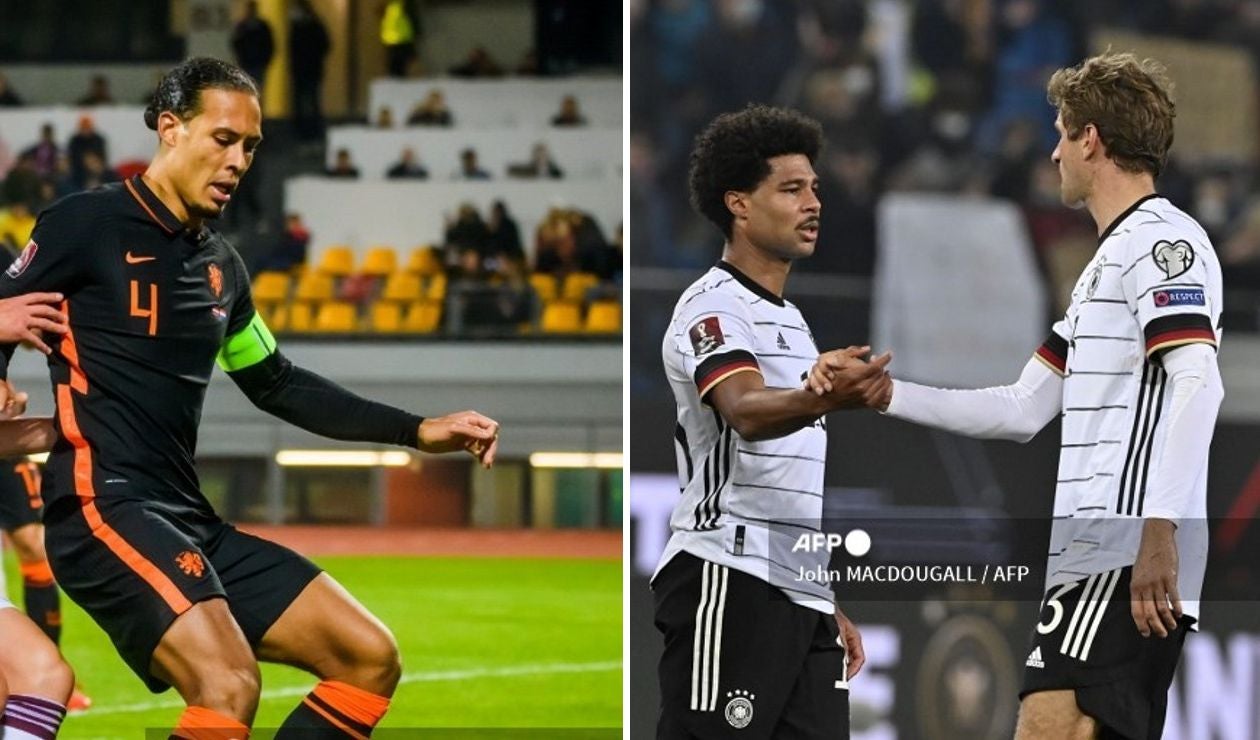 Holanda y Alemania, Eliminatorias