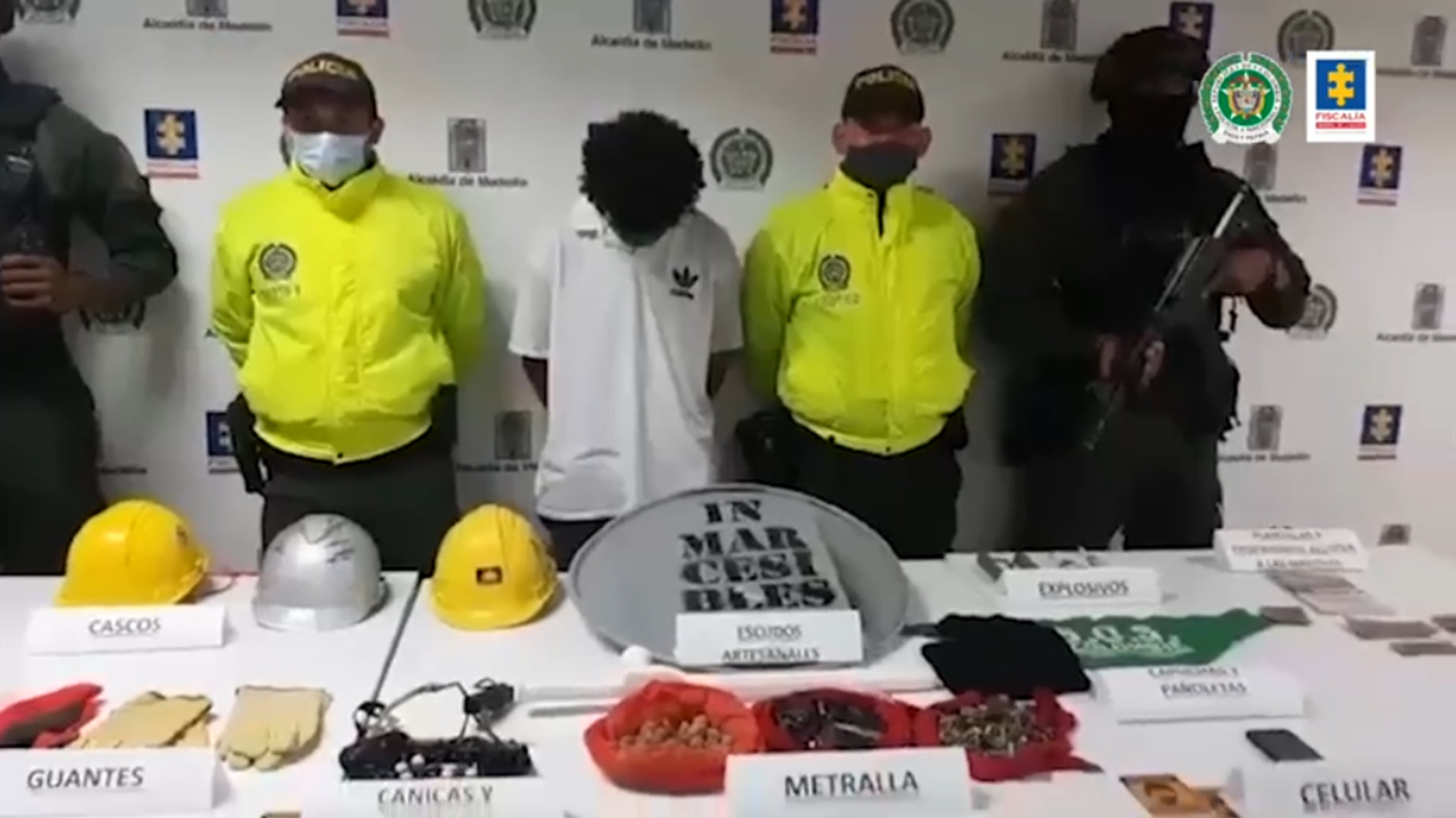 Alias “Carro Loco” es señalado de instrumentalizar a menores de edad y de cometer hechos vandálicos en la ciudad durante las protestas.