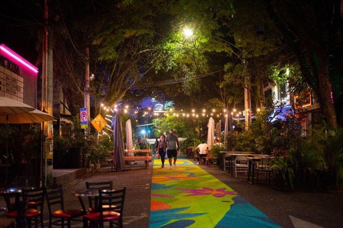 Referencia sector Provenza de Medellín.