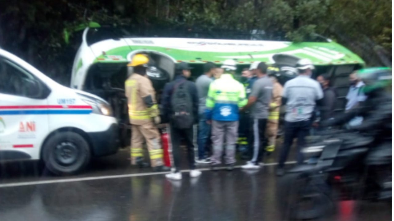 Los heridos no presentan lesiones de gravedad, informaron las autoridades.