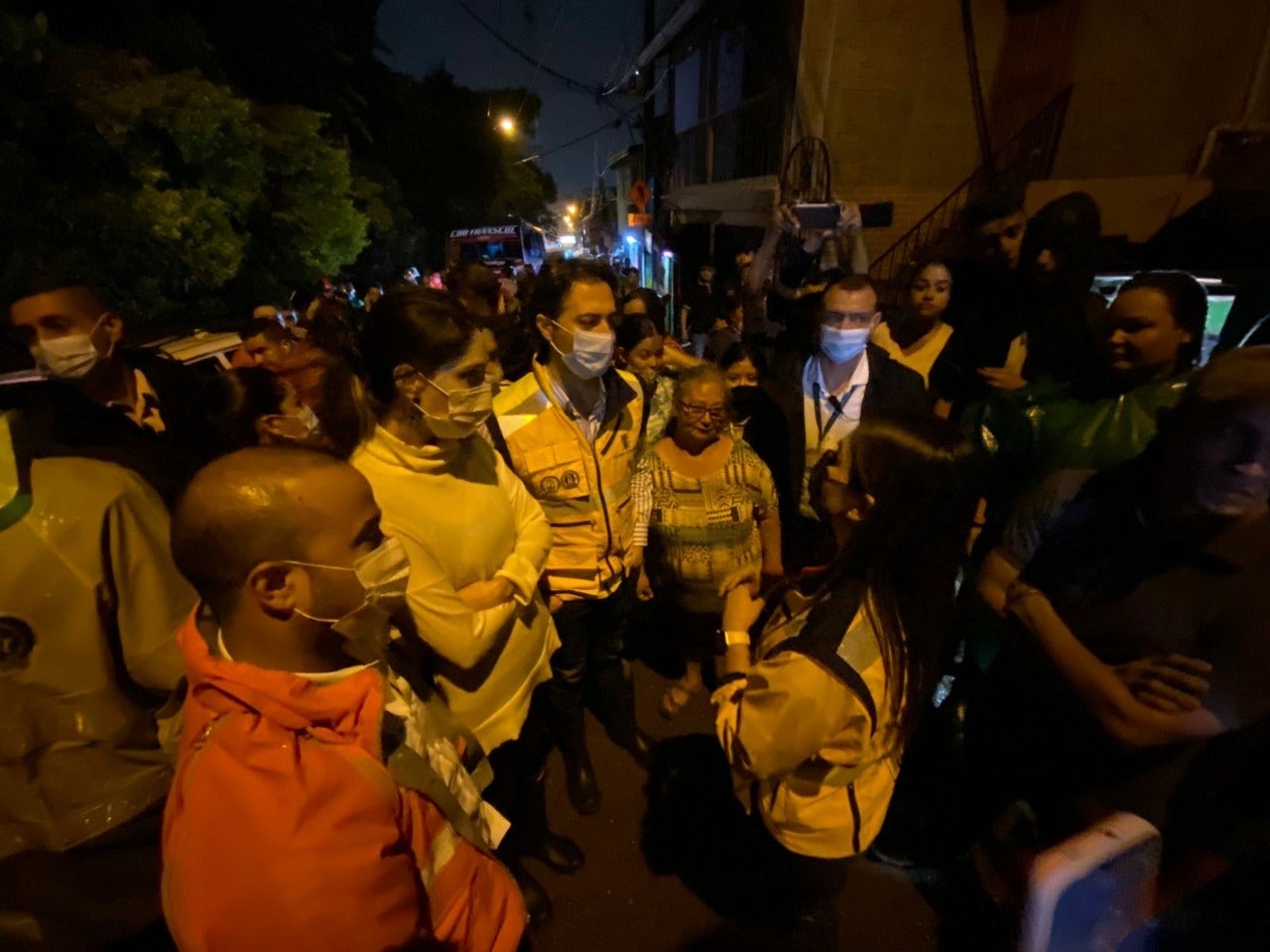 Inundaciones en el barrio Santo Domingo Savio de Medellín.