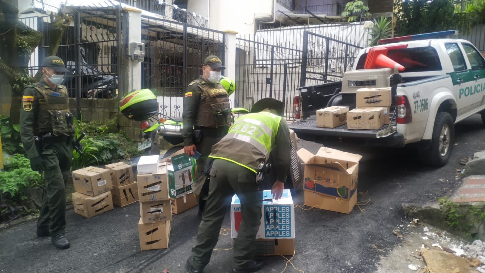 Iban a sacrificar 22 chivos, palomas y gallinas en un ritual de santería en Medellín