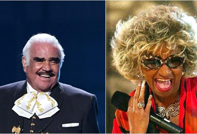 Reviven el día en que Vicente Fernández y Celia Cruz estremecieron al mundo con versión de ‘El Rey’