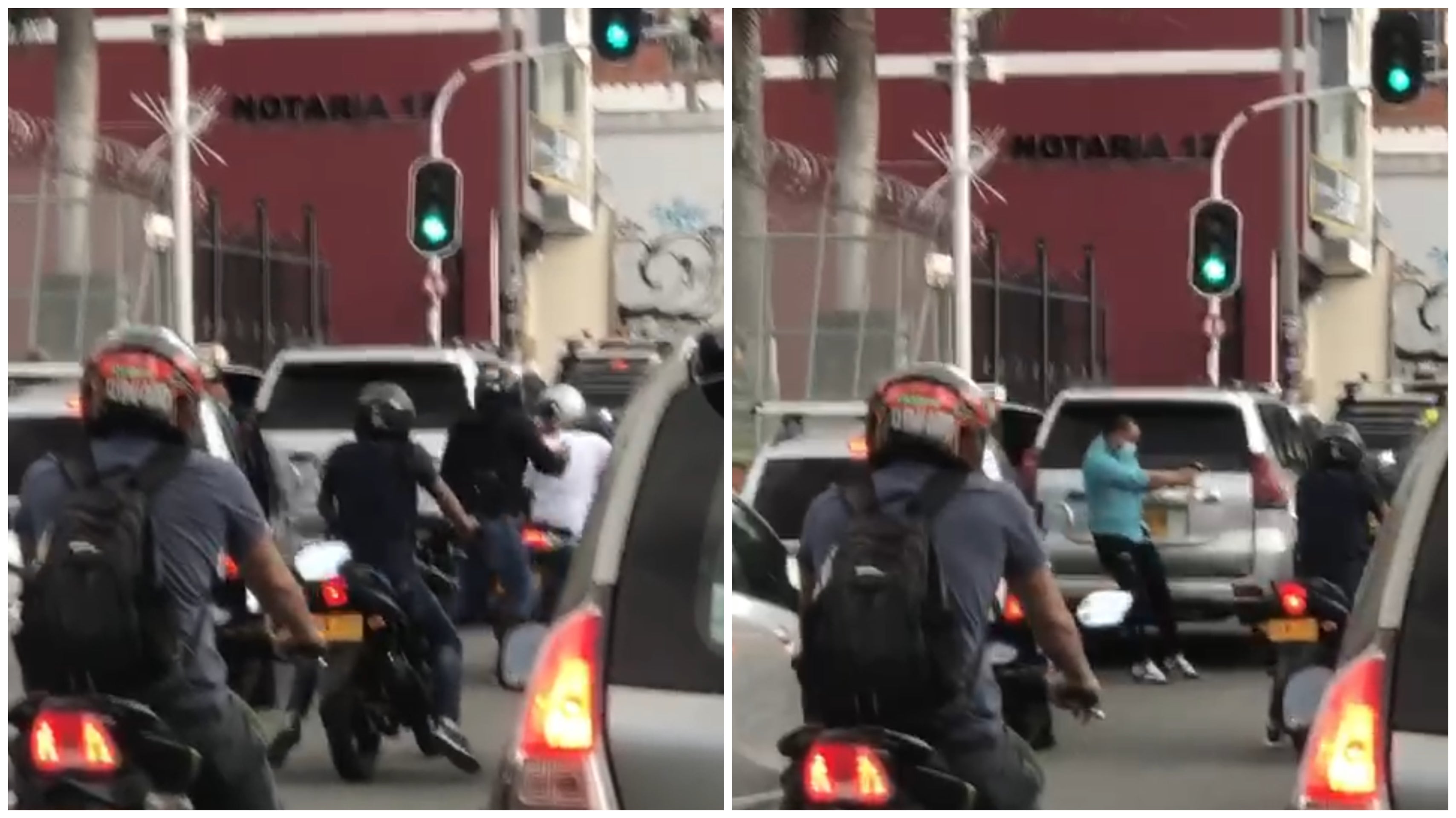 Uniformado de la Sijín mató a presunto fletero que estaba a punto de robarlo en el centro de Medellín