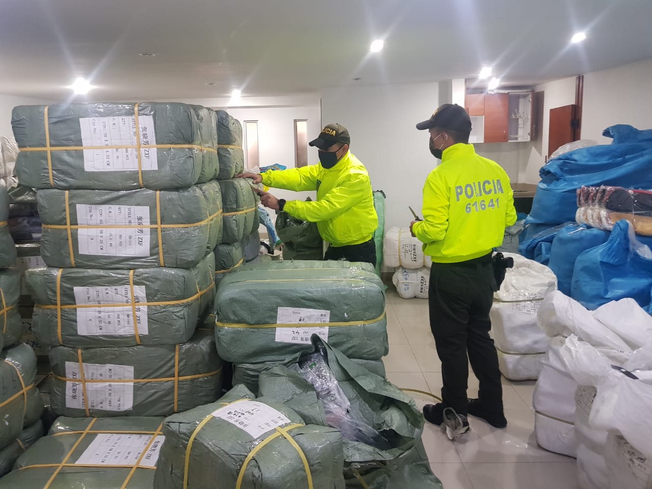 Dos detenidos en Bogotá