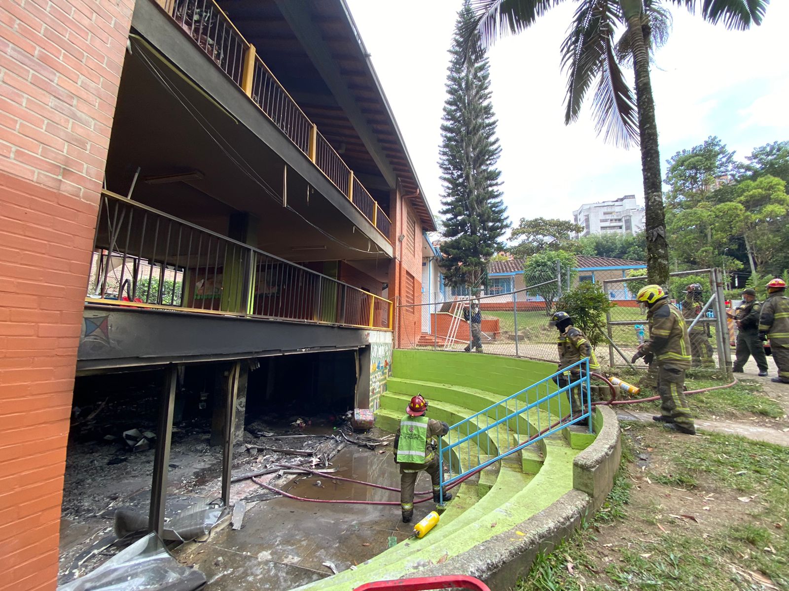 ¡Qué Susto! Incendio en un centro de protección infantil en El Poblado