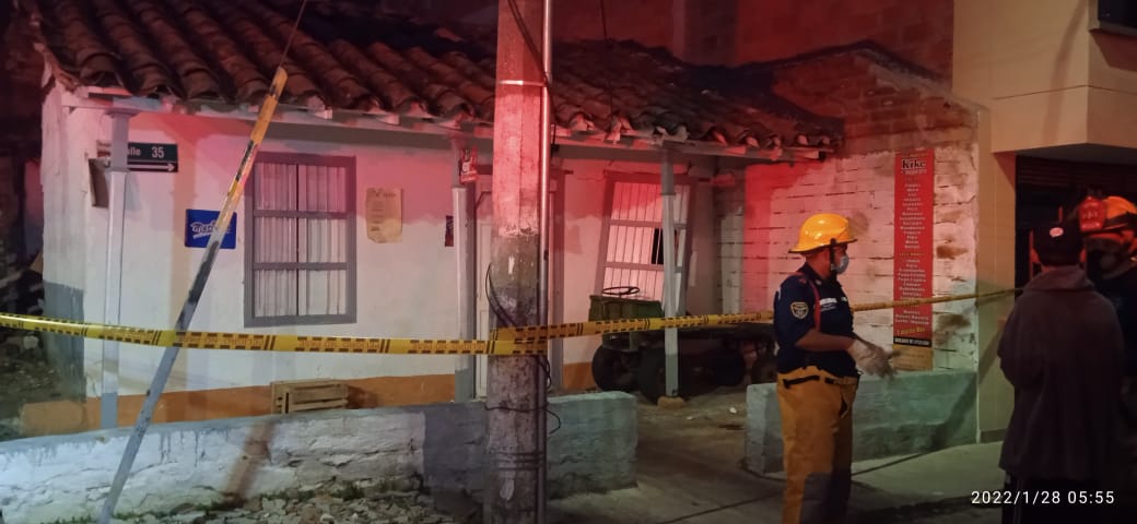Una persona lesionada dejó la explosión de una pipeta de gas en Itagüí