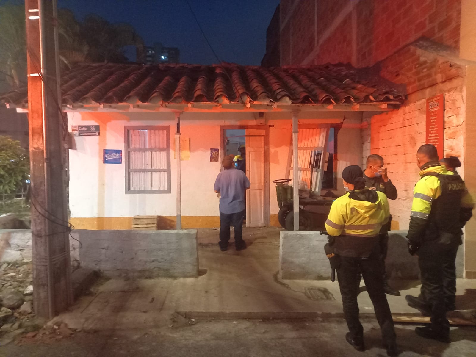 Una persona lesionada dejó la explosión de una pipeta de gas en Itagüí