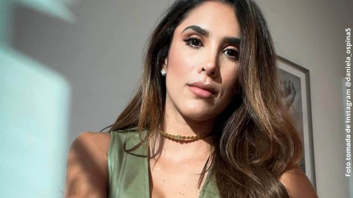 Daniela Ospina y las fotos de románticos besos con su nueva pareja