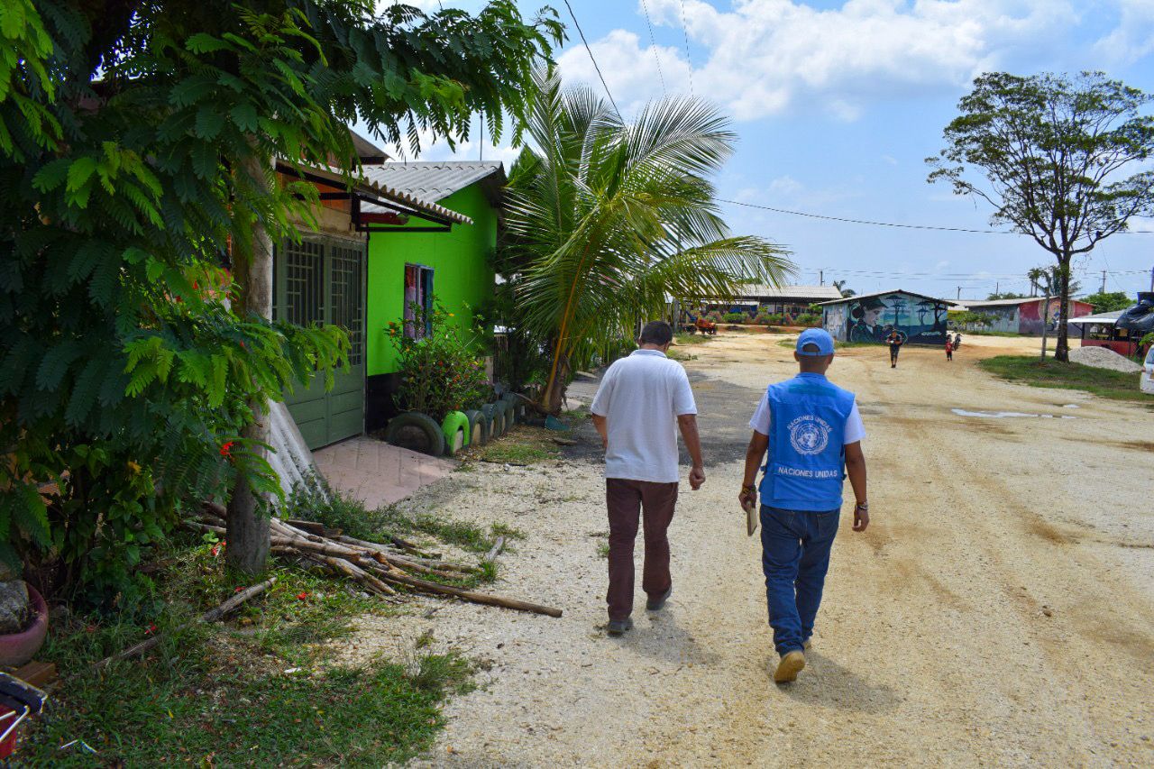 Referencia ONU en Colombia.