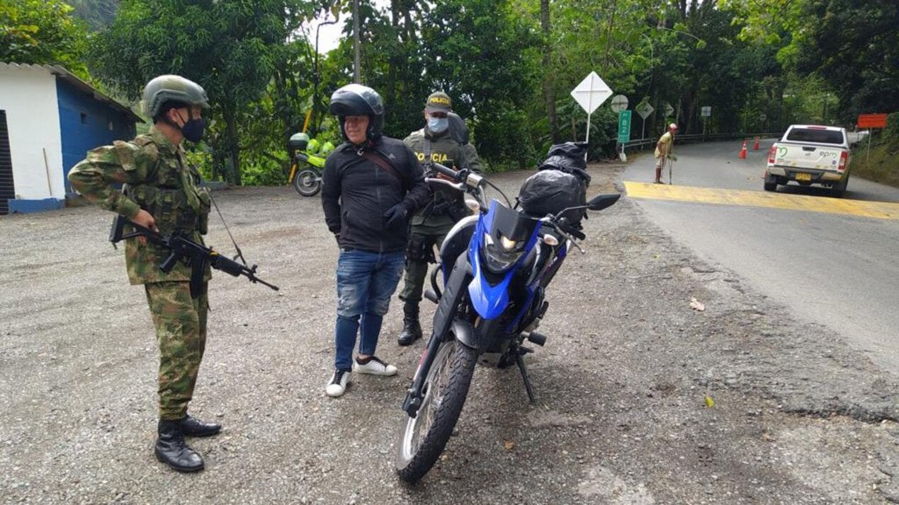 Referencia vías de Antioquia.