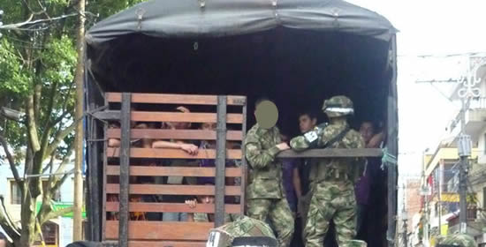 El Ejército negó a la Alcaldía esta práctica.