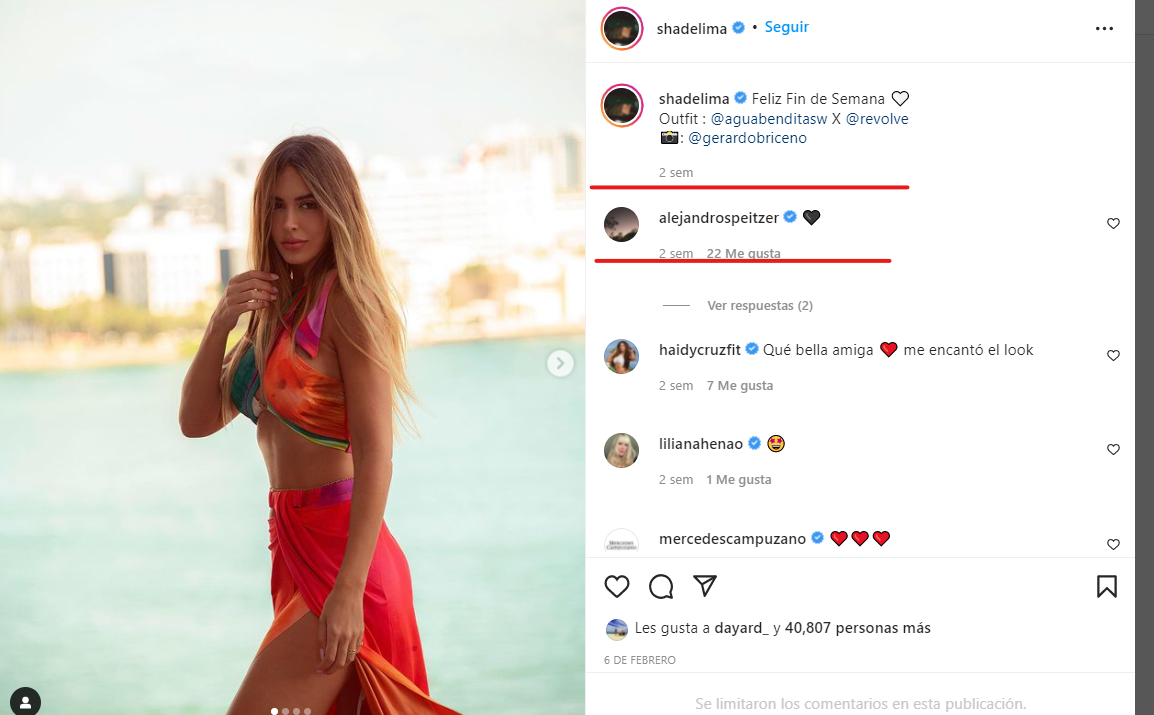 Shannon de lima y Alejandro Speitzer