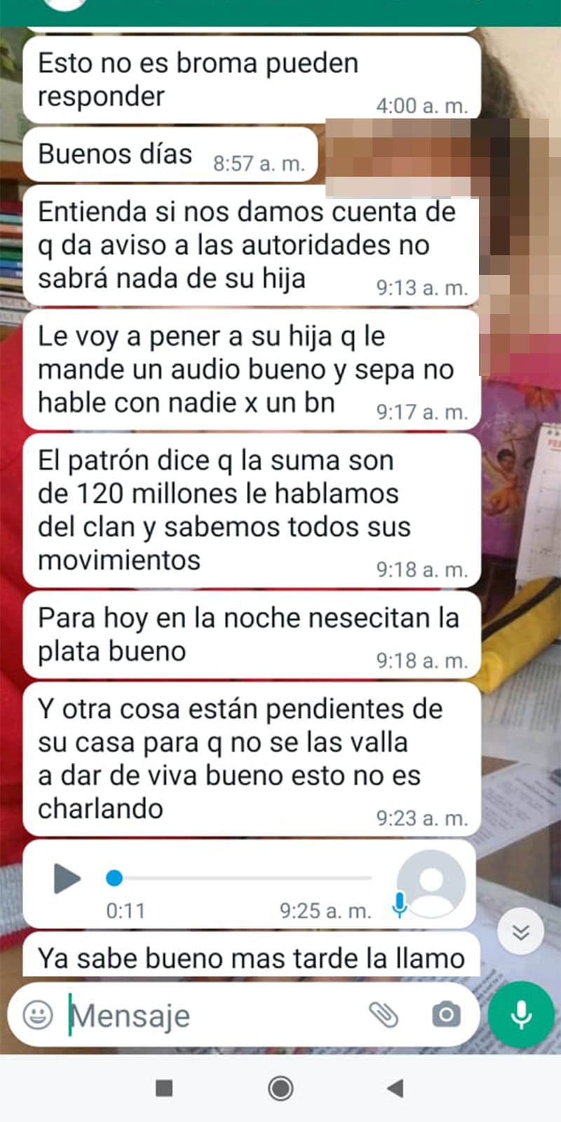 Momentos de desespero vivió universitaria por su secuestro en Medellín