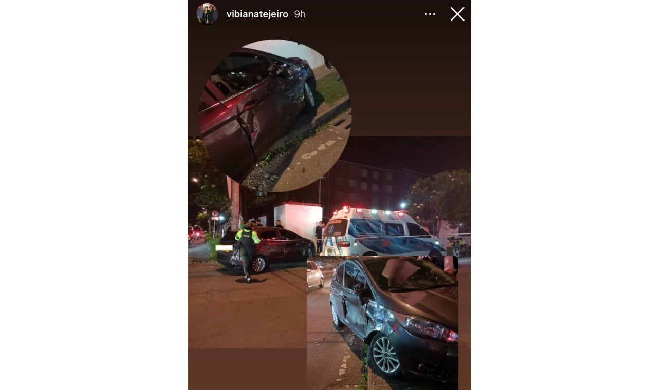 Accidente de mamá de Lina Tejeiro