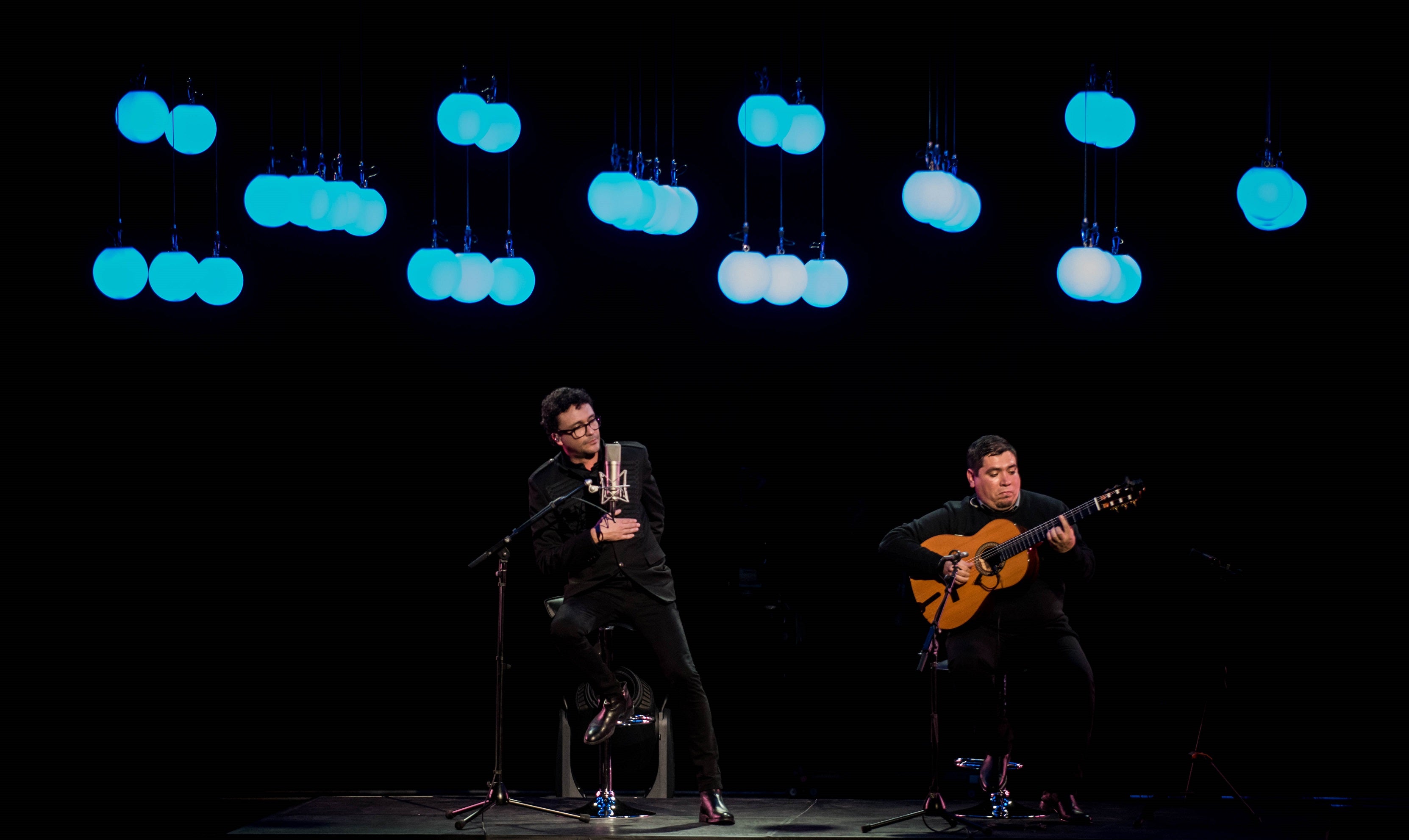 Andrés Cepeda presentó su concierto “Guitarra y Voz”