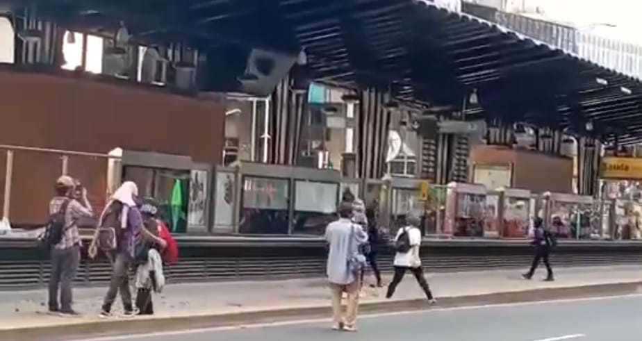 Disturbios en Medellín