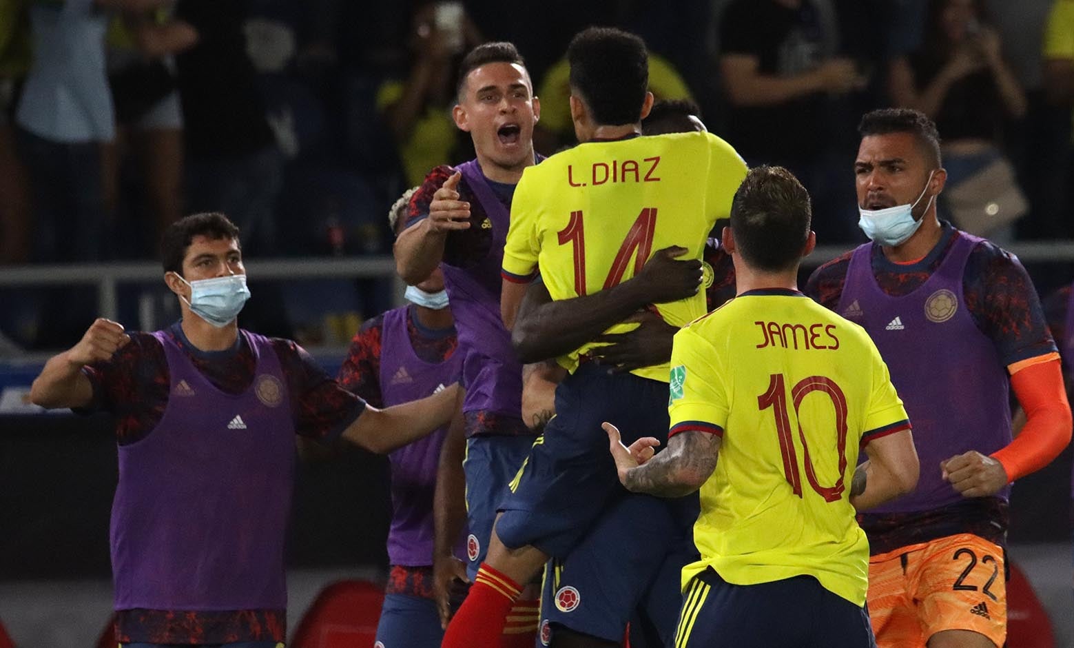 Colombia vs Bolivia estadio metropolitano