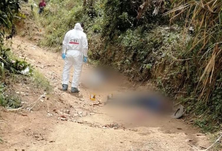 Doble homicidio en una finca de Caldas, Sur del Valle de Aburrá