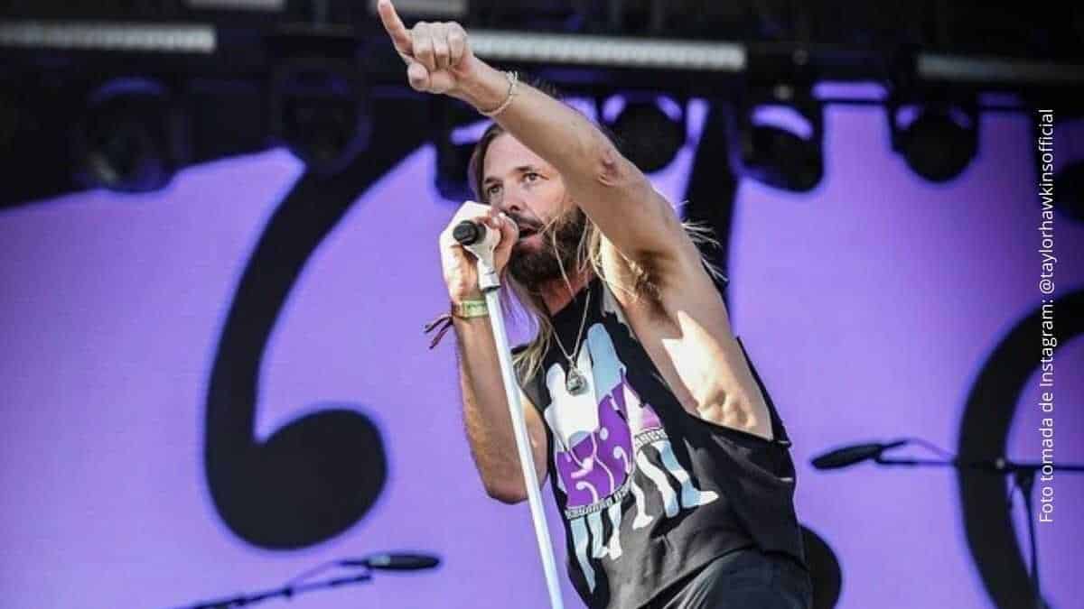 Murió en Bogotá el baterista de Foo Fighters, Taylor Hawkins