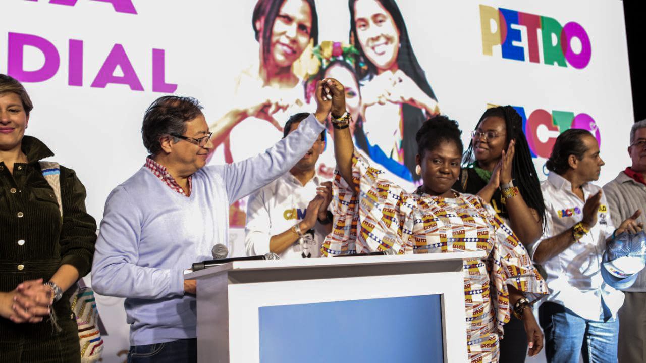 Gustavo Petro y Francia Márquez