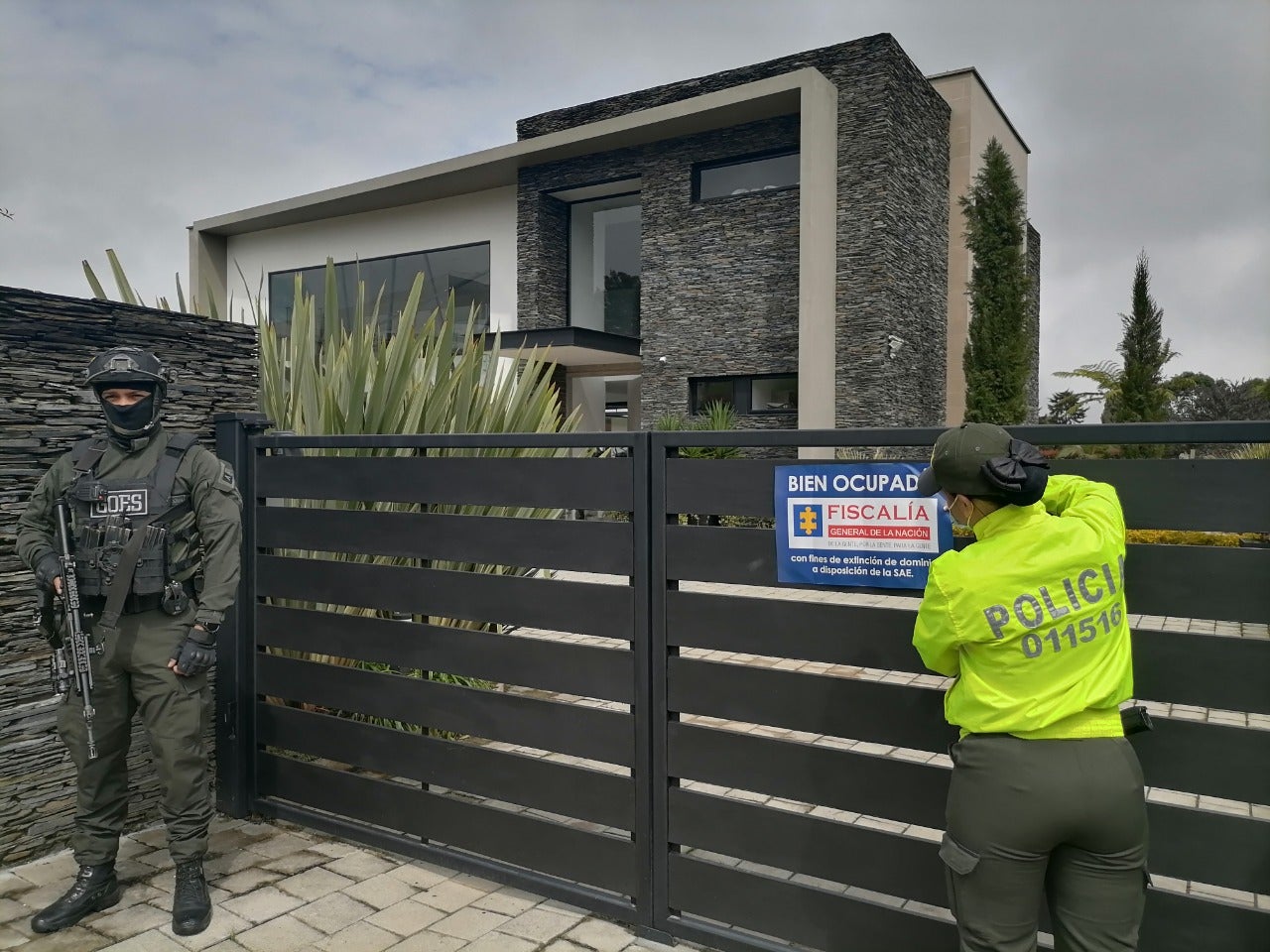 Por cuenta del chance ilegal, litógrafo de Medellín vivía en una casa de $ 9 mil millones