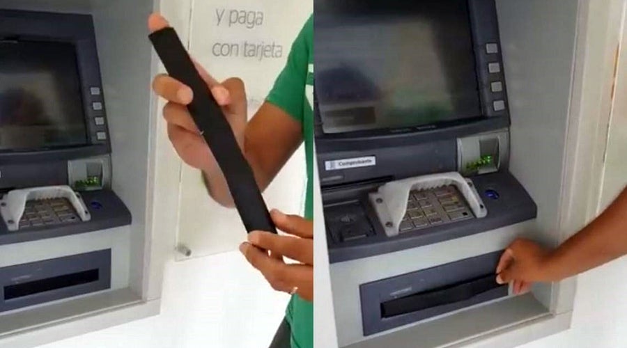 Robo Cajero automático