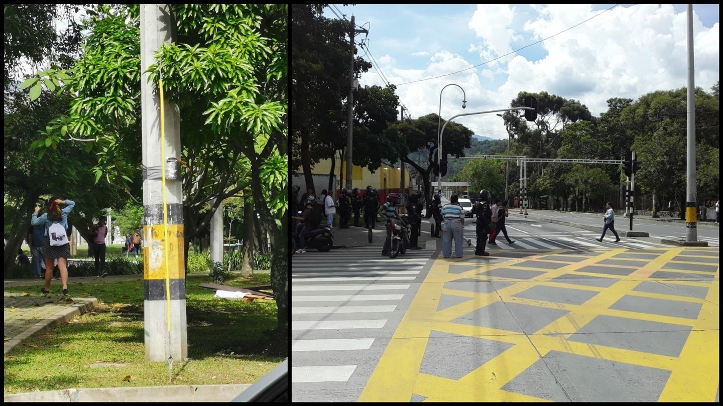 Evacúan la Universidad de Antioquia por presencia de encapuchados