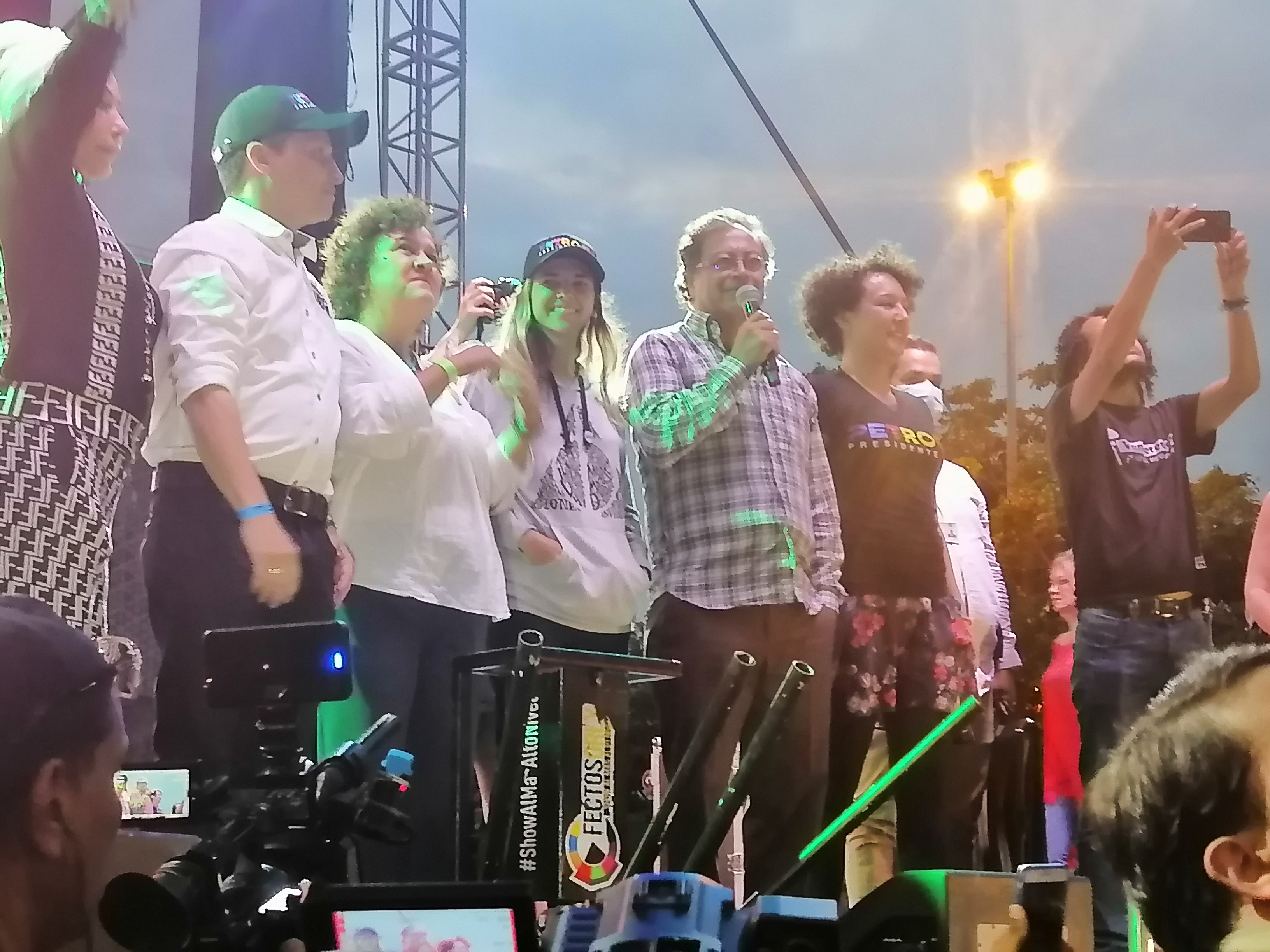 Gustavo Petro en Medellín