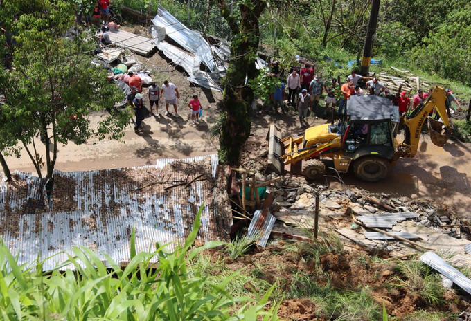 Hay afectaciones en cerca de 30 viviendas y 20 personas están albergadas.