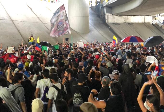 La ciudad cuenta con un puesto de mando unificado para garantizar la seguridad durante las manifestaciones.