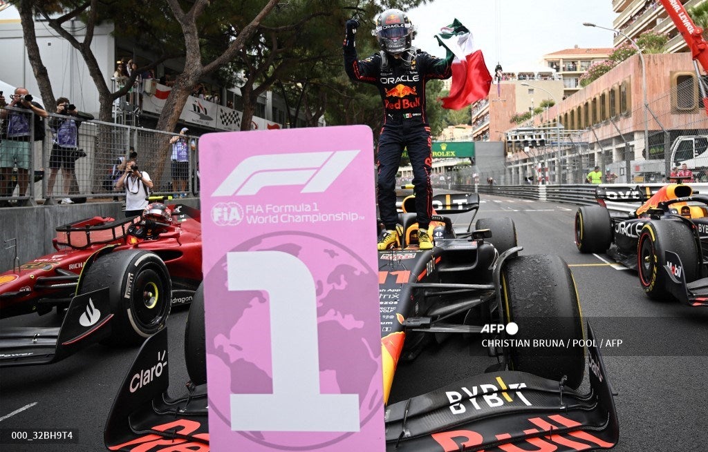 Sergio Pérez, ganador del GP de Mónaco 2022