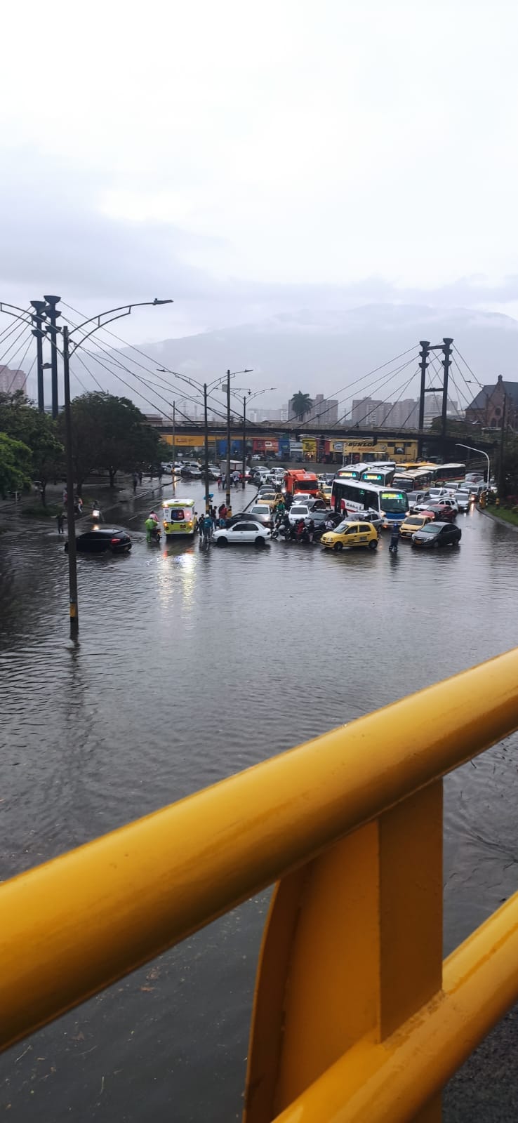 Aguacero en Medellín: inundaciones y afectaciones en cuatro comunas
