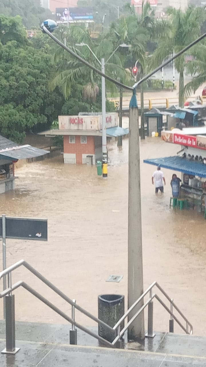 Aguacero en Medellín: inundaciones y afectaciones en cuatro comunas