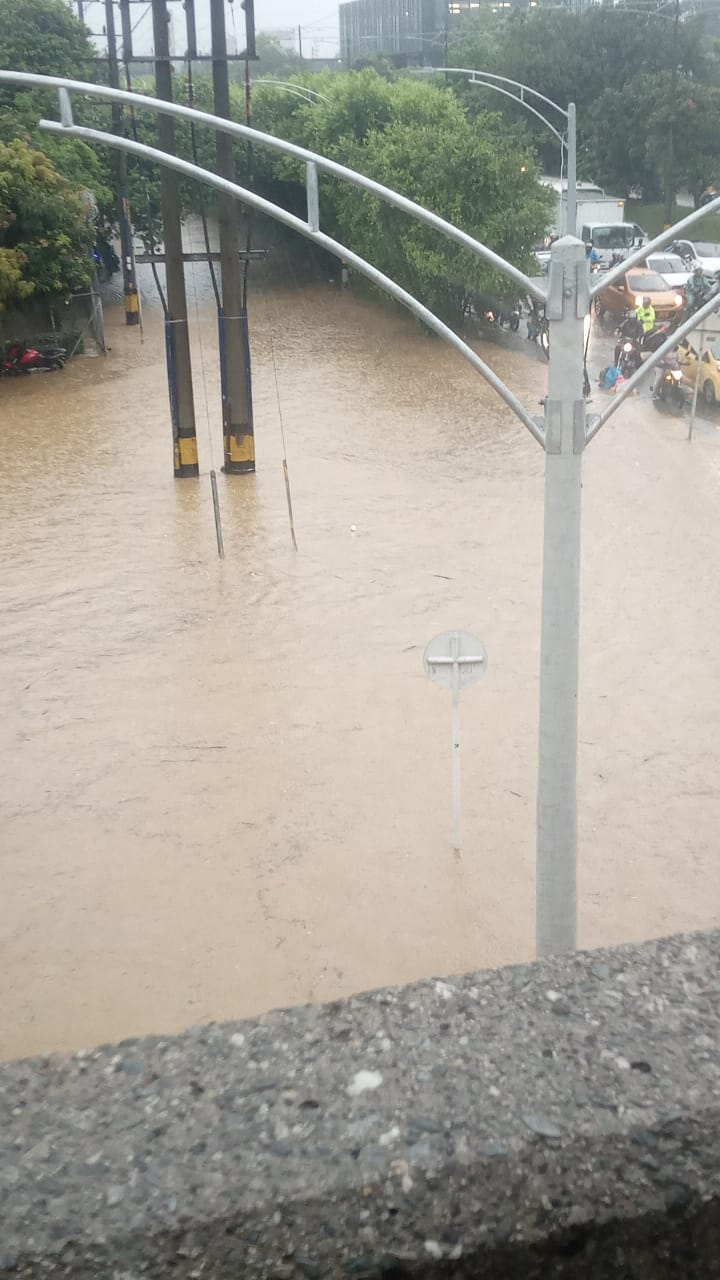 Aguacero en Medellín: inundaciones y afectaciones en cuatro comunas